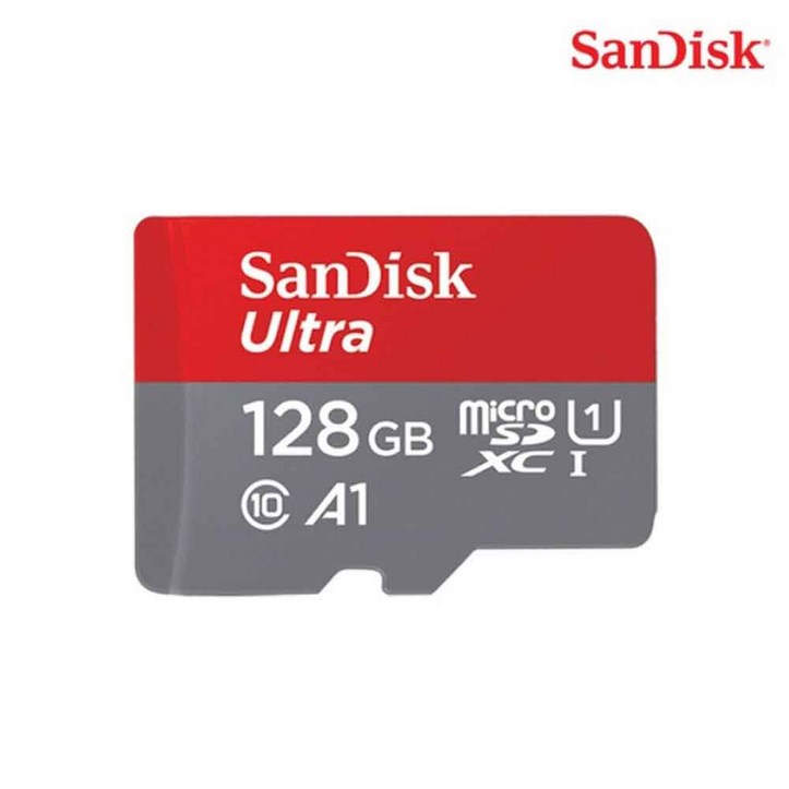 샌디스크 울트라 Micro SD 메모리카드 SDSQUAR-128GB 233566153