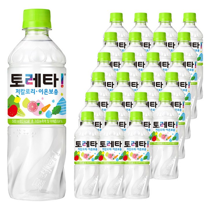 토레타 이온음료, 500ml, 24개
