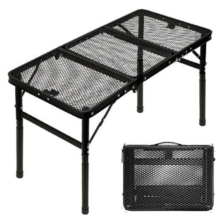 캠핑 높이조절 3단 폴딩 IGT 테이블