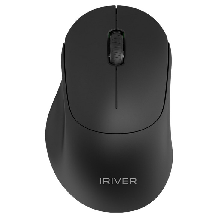 아이리버 항균처리 듀얼모드 멀티페어링 경량 인비저블 블루투스 무소음 무선 마우스, 블랙, MVM1