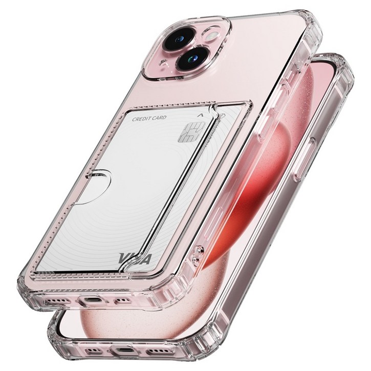 신지모루 에어쉴드 Lite 충격보호 카드수납 젤리 휴대폰 케이스