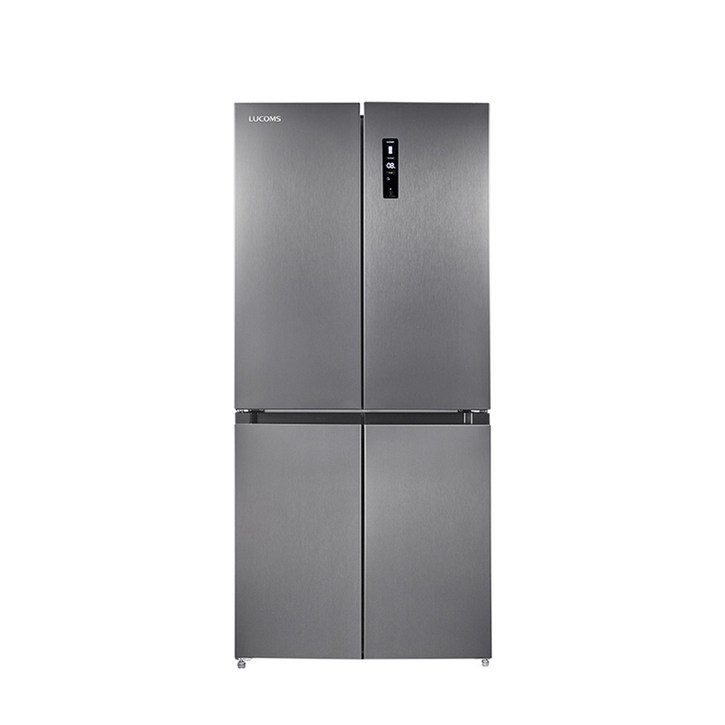 루컴즈 양문형냉장고 방문설치, 메탈 실버, R48K01-S 10