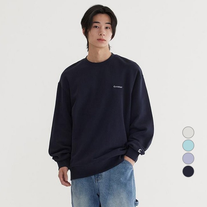 커버낫 남성용 스몰 어센틱 맨투맨