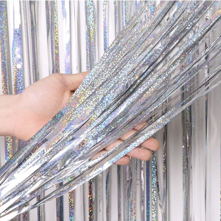 미미파티 데코 수술 은박 파티 커튼