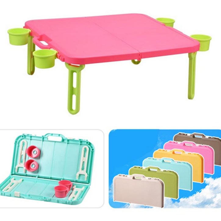 리브웰 휴대용 접이식 테이블 세트 캠핑테이블 피크닉테이블