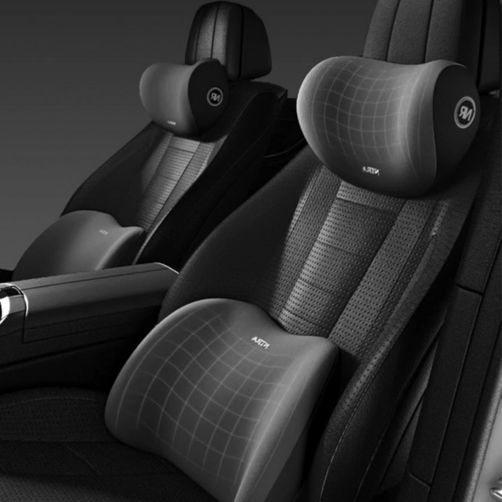 Y.Living 차량용 메모리폼 목쿠션  허리쿠션