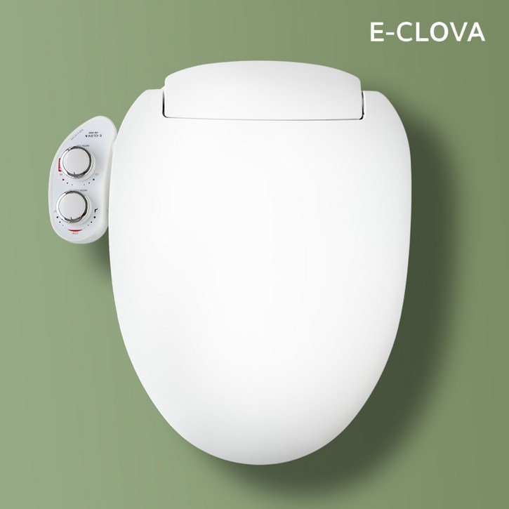 이크로바 기계식비데 무전원 냉온수겸용 시트일체형 수동비데 HB-2000, 고객직접설치, HB-2000(기본)