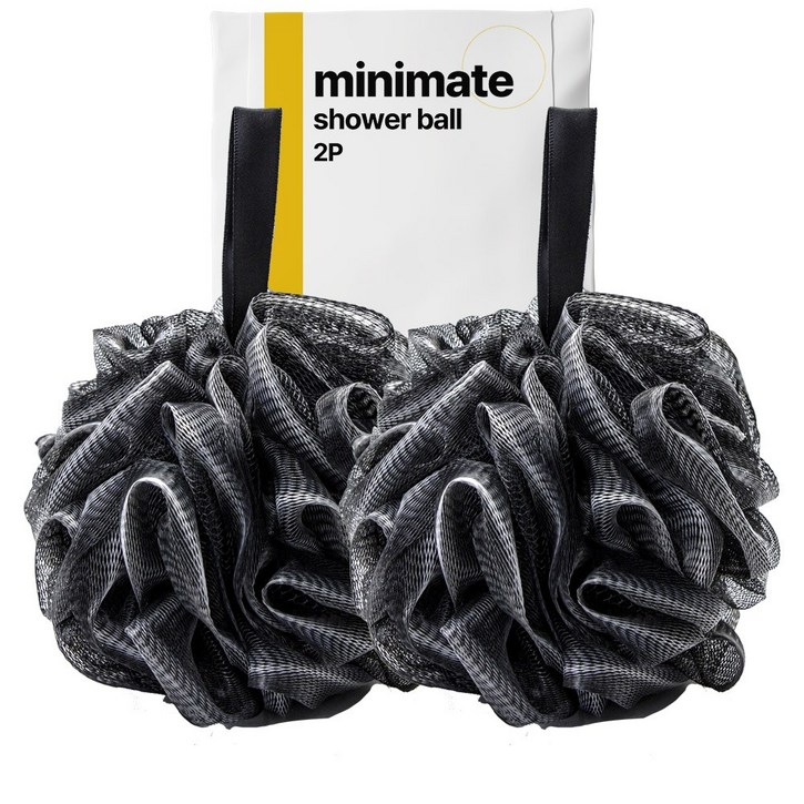 미니메이트 거품 풍성 빅 샤워볼 저자극 자이언트 대왕샤워볼