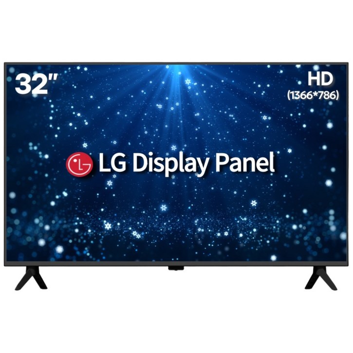 에어리브 LG IPS 정품패널 32인치 LED HD TV, XP32H, 고객직접설치, 스탠드형, 81cm(32인치)
