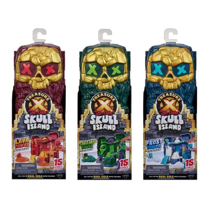 [영실업] 트레져X 스컬아일랜드_로스트 아일랜드 3종 - 타워 랜덤출고