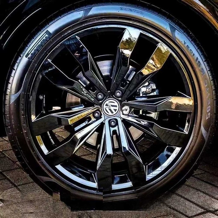 자동차 바퀴 페인트 스프레이 휠 녹방지 블랙 배기관 도색