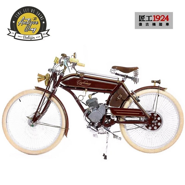 클래식모페즈바이크 레트로모페즈쿠터 40cc 장인 1924 레트로 기관차 오토바이 자전거 연료 부스트 장인 골동품 자동차 클래식모페즈바이크 레트로모페즈쿠터 40cc 장인 1924 레트로 기관차 오토바이 자전거 연료 부스트 장인 골동품 자동차