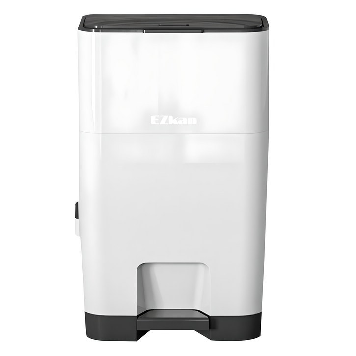 이지캔 종량제봉투 호환 투톤 기저귀 쓰레기통 + 리필 롤 280 세트