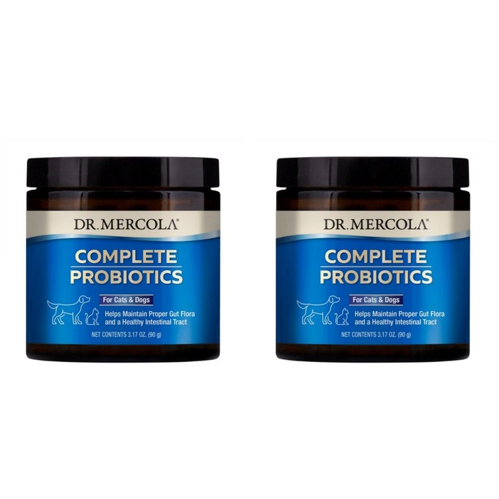 닥터 머콜라 컴플리트 유산균 포 캣  도그 반려동물 유산균 90g X 2통