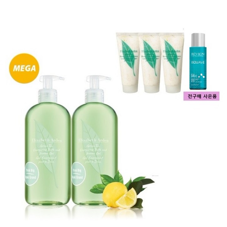 엘리자베스아덴그린티 샤워젤 메가 500ml 더블 세트그린티 바디크림 100ml 3개 추가증정