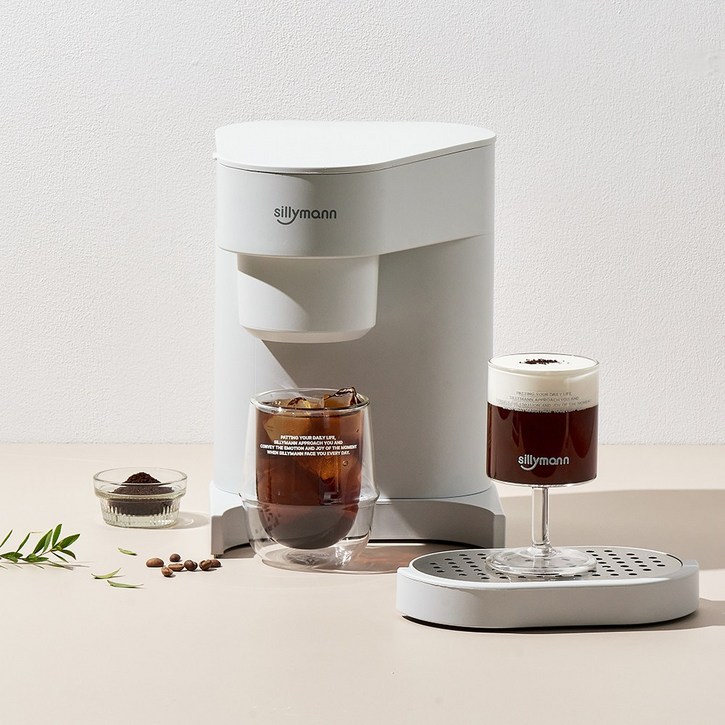 실리만 똑똑 커피메이커 SEKCM24011 친절한 음성 안내 원클릭 스마트 모드, 단일상품