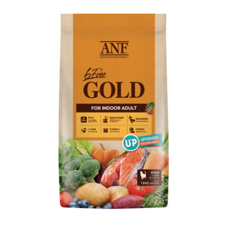 ANF 6Free 캣 GOLD 6프리 골드 식스프리 골드 인도어 어덜트 1.8kg