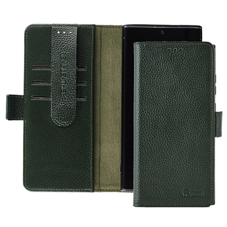 갤럭시 S22울트라 S908 이지 천연 소가죽 카드 분실 방지 지갑 다이어리 휴대폰 케이스