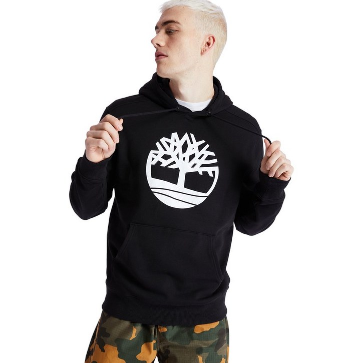Timberland 팀버랜드 후드티 블랙화이트
