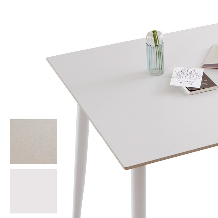 리비니아 프리미엄 포세린 12T 무광 2인 800 포세린 통세라믹 상판식탁교체용스크레치강함 2colors