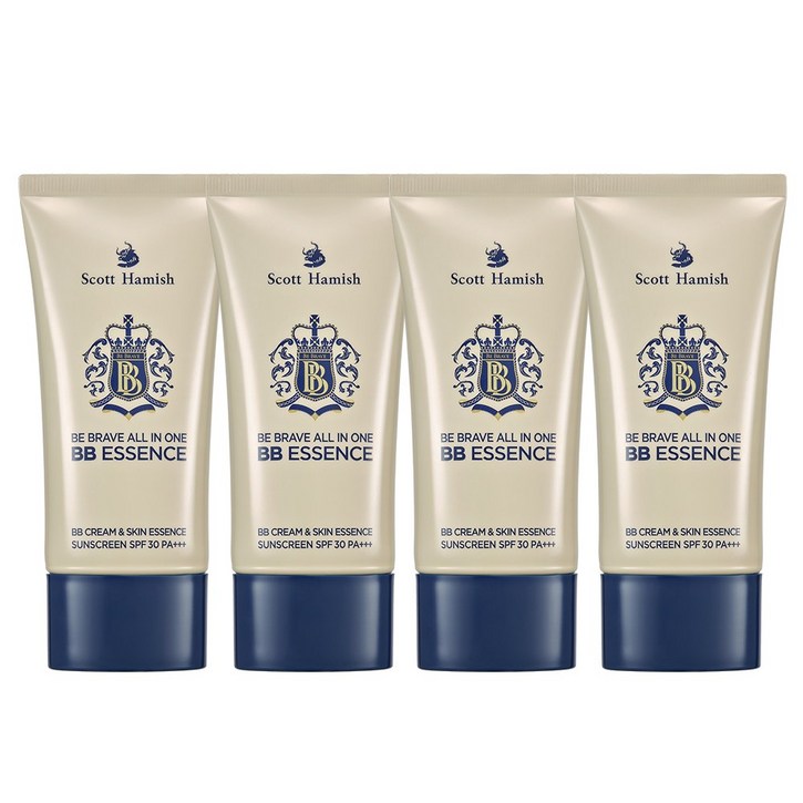 스콧해미쉬 비브레이브 올인원 비비 에센스 SPF30PA+++ 80ml, 단일색상, 4개