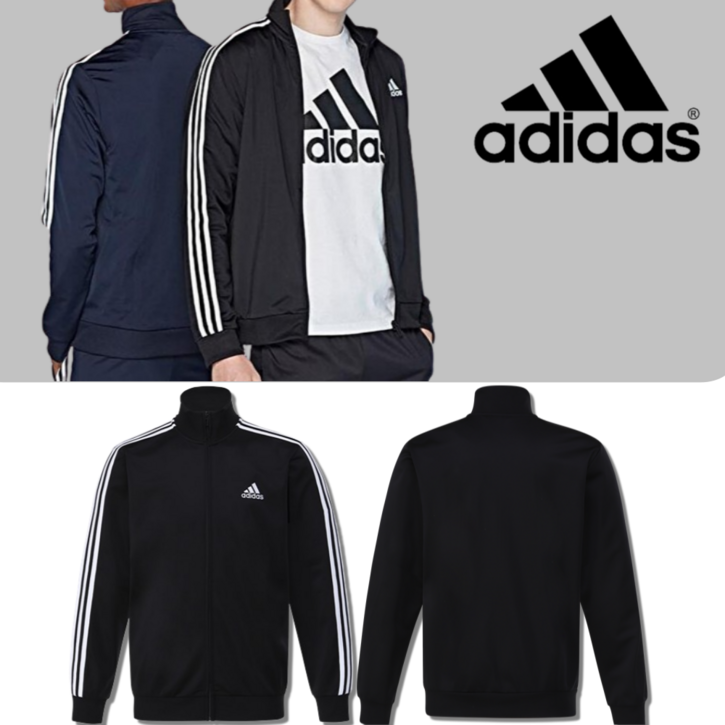 브랜드정품AS가능 adidas 아디다스 스트라이프 트랙탑 자켓 져지 추리닝 줄무늬 삼선 남자 여자 커플 간절기 집업 운동복 트레이닝복