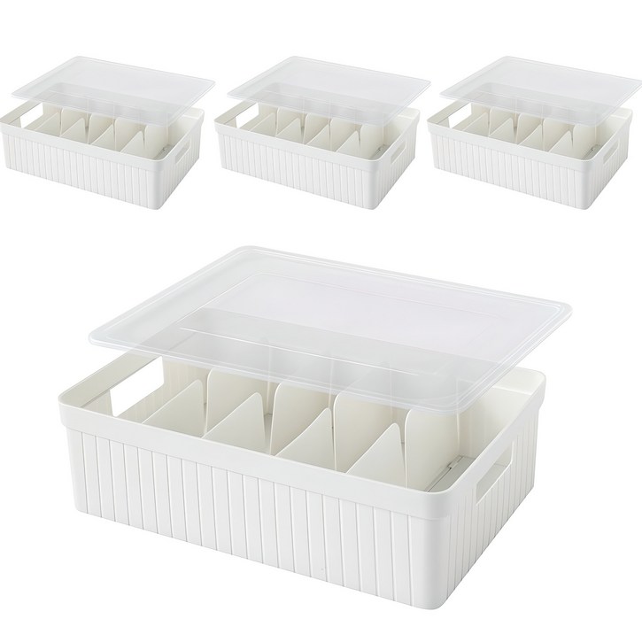 집이지 카니카니 양말 속옷 칸막이 정리함 세트