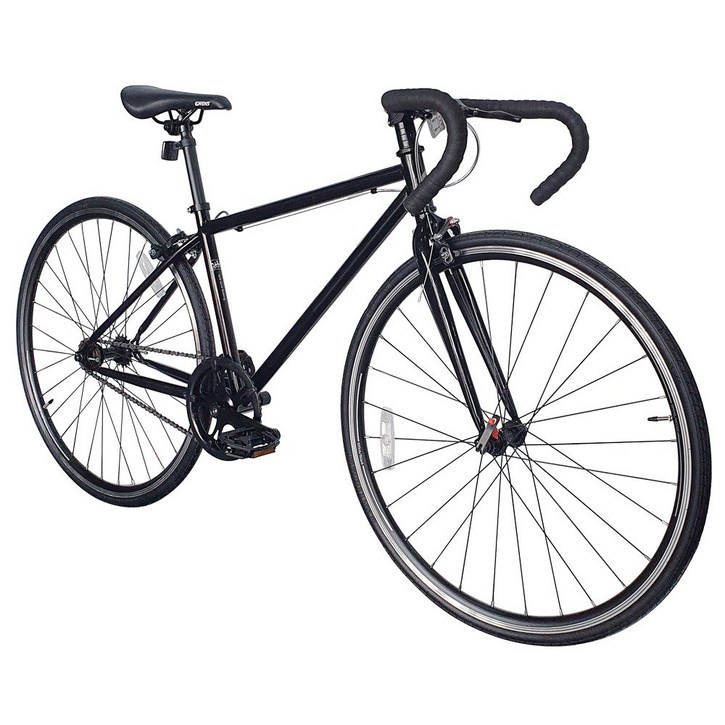 [지멘스자전거] 싱글기어 자전거 STYLE 프레임400 450 학생용 스몰사이즈, [미조립(공구미포함)]유광블랙_450(S사이즈), 1개, 170cm