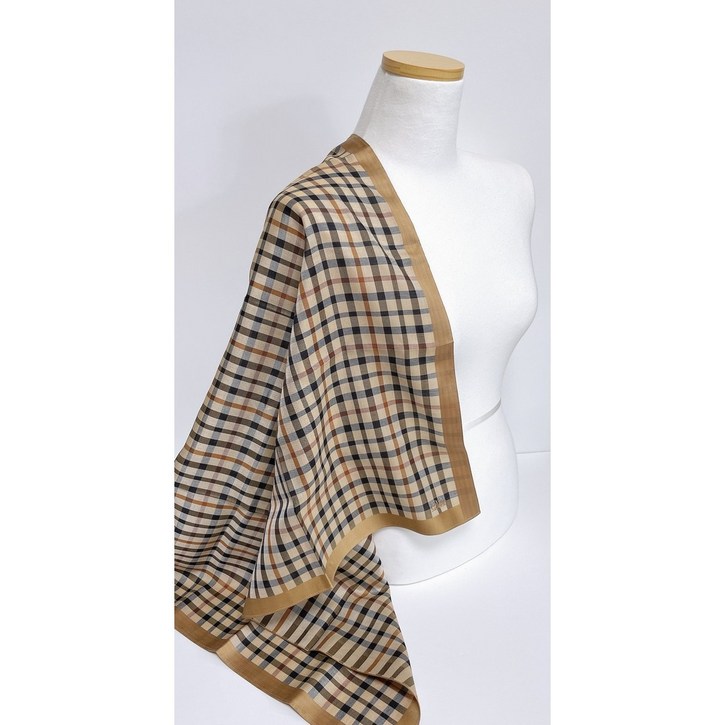 닥스 체크 여성 명품 스카프