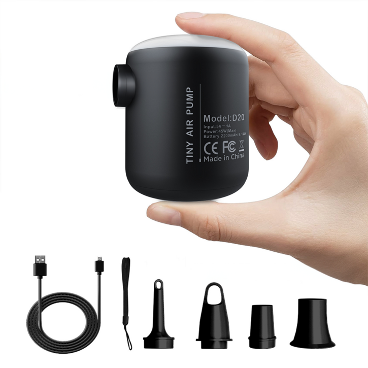 와이피 다기능 휴대용 에어펌프 압축팩 공기흡입기 진공압축기