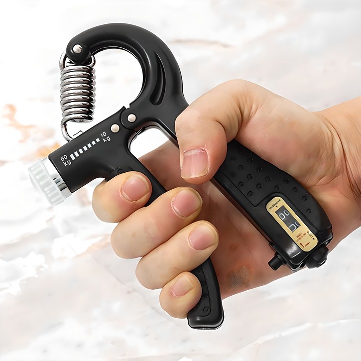 카운터 강도조절 그립 악력기 10~60kg