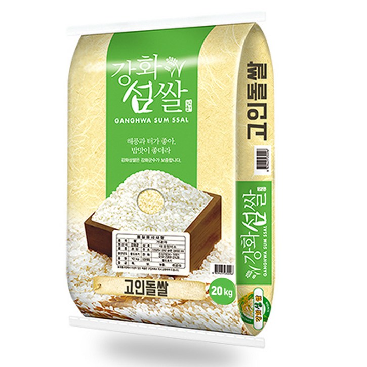 2023년 4kg 상등급 강화섬쌀 햅쌀, 1개