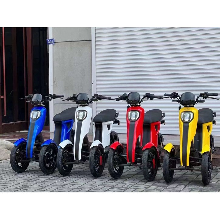 역삼륜 오토바이 스쿠터 삼발이 앞바퀴두개 배달