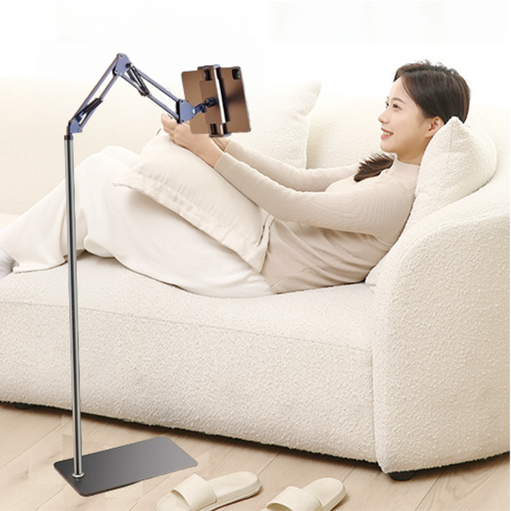 라이몽 자바라 스탠드 태블릿 스마트폰 거치대, 블랙 라이몽 자바라 스탠드 태블릿 스마트폰 거치대, 블랙