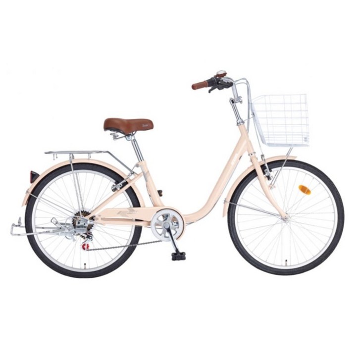 완전조립 및 포장발송삼천리 선데이프림로즈 자전거 20222426 인치 7단기어 여성용 자전거줌 라이트후미등변환식 번호키자물쇠 무상 증정