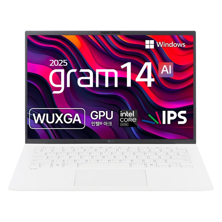 LG전자 2025 그램 AI 14 WUXGA 코어Ultra5 애로우레이크