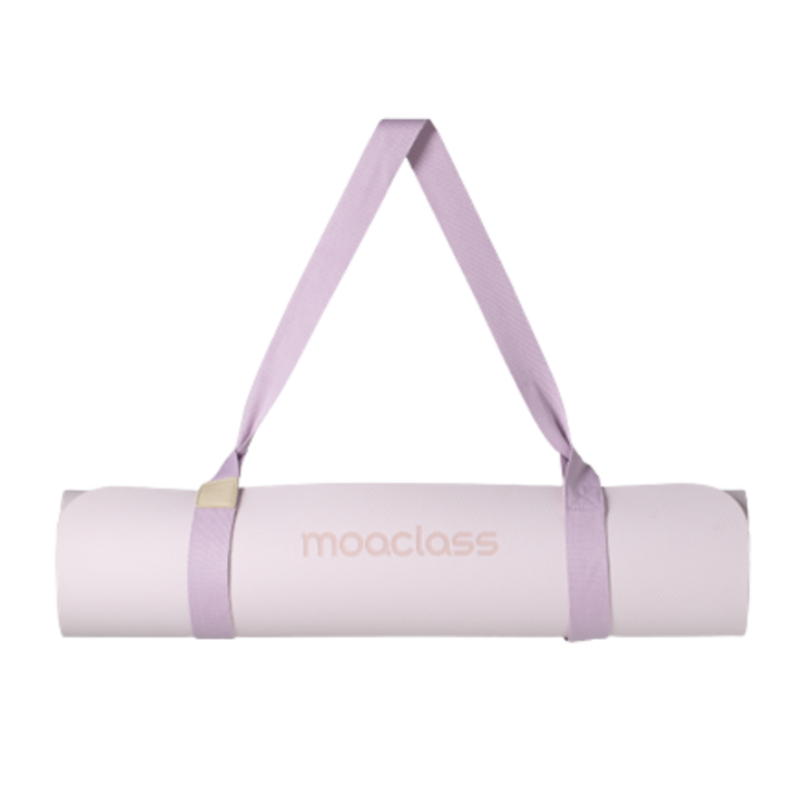모아클래스 TPE 리버서블 요가매트, 라벤더퍼플, 1개
