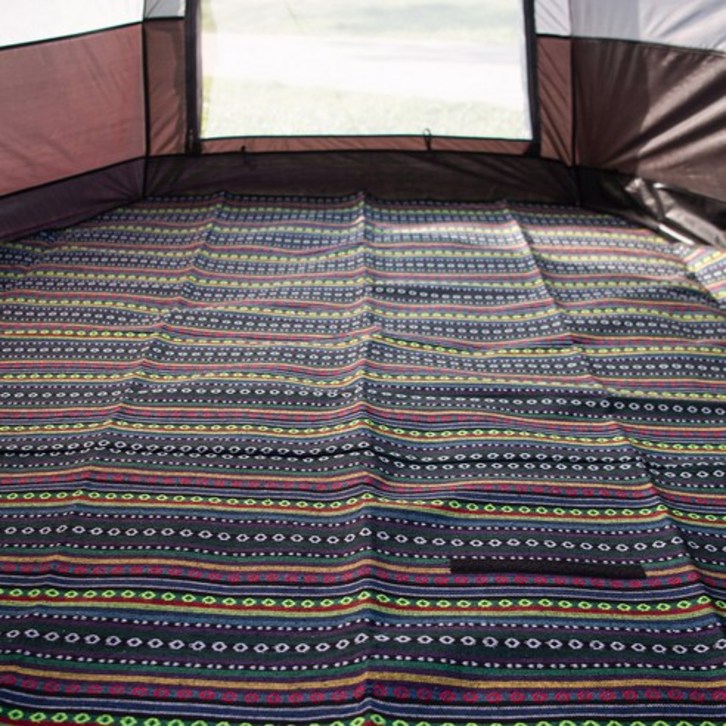 아이두젠 원터치 오토 텐트 호환 육각 패브릭 카페트 이너 매트