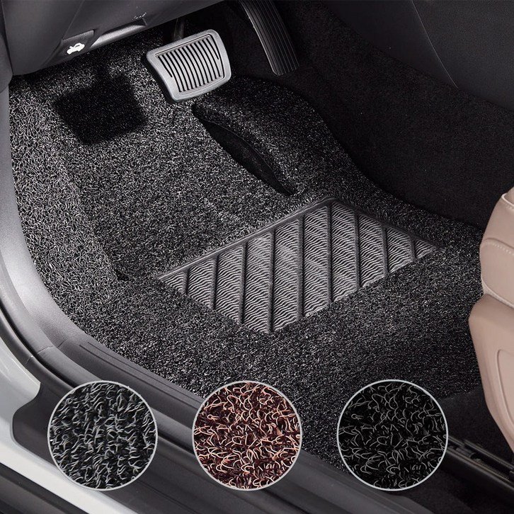 메이튼 르노 전용 코일 카매트 확장형 운전석, 블랙, SM5라구나플레티넘노바10년1월19년S108