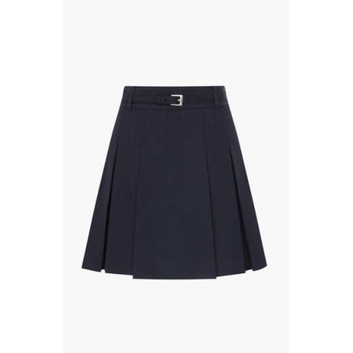 백화점판 케네스레이디 인기 KNL2006 조인 벨티드 플리츠 스커트 치마