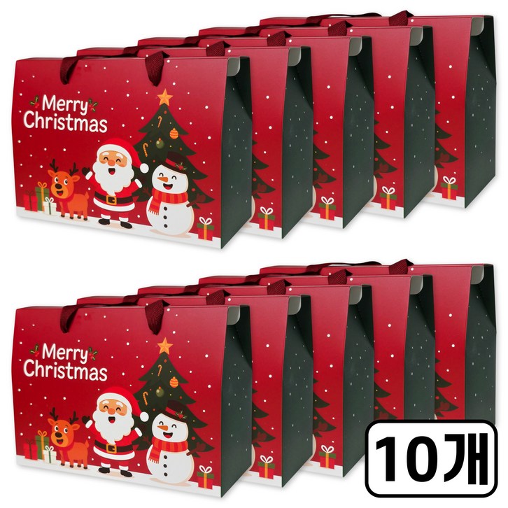 크리스마스 손잡이 포장상자