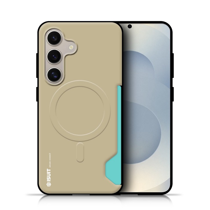 아이수트 맥세이프 카드 수납 2장 비비드 파스텔 휴대폰 케이스