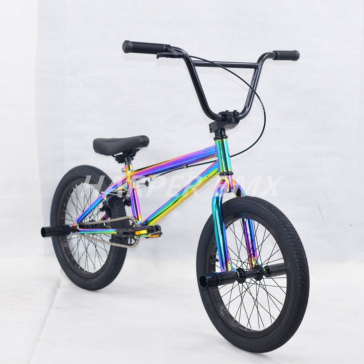 묘기자전거 BMX 자전거 입문용 18인치 스트리트 익스트림 가벼운 성능 스턴트 액션 - 쇼핑뉴스