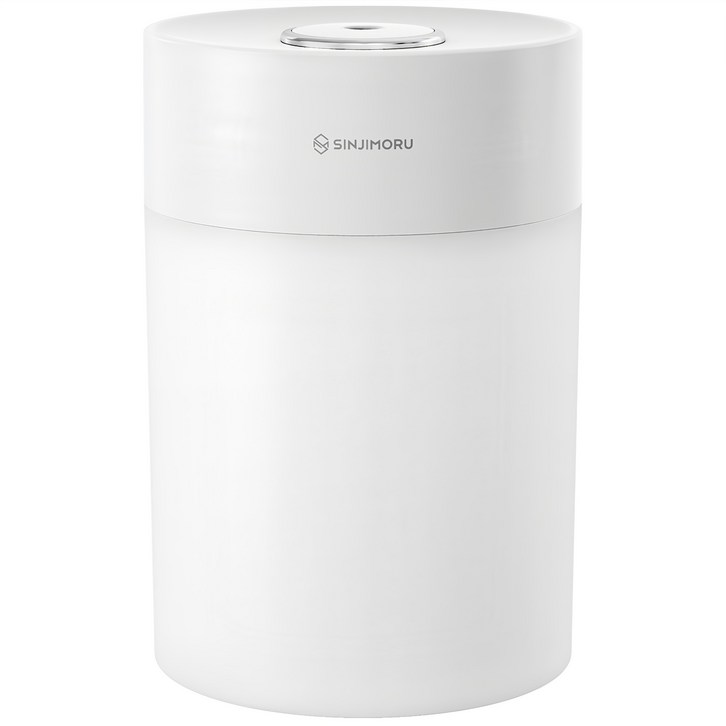 신지모루 오퓨리엠 테이블 미스트 USB 무드등 미니 가습기 600ml, OPRMMISTTBLWTSJM, 화이트