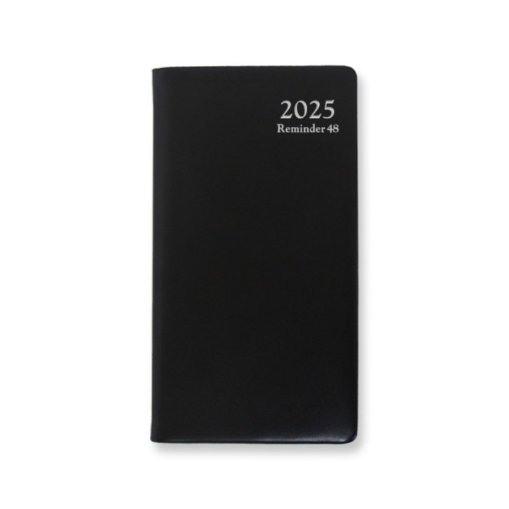 양지사 2025년 리마인더48 다이어리, 블랙 양지사 2025년 리마인더48 다이어리, 블랙