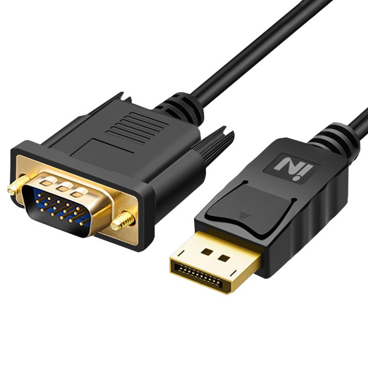 인네트워크 Displayport 1.1V to VGA 케이블 INDPV02