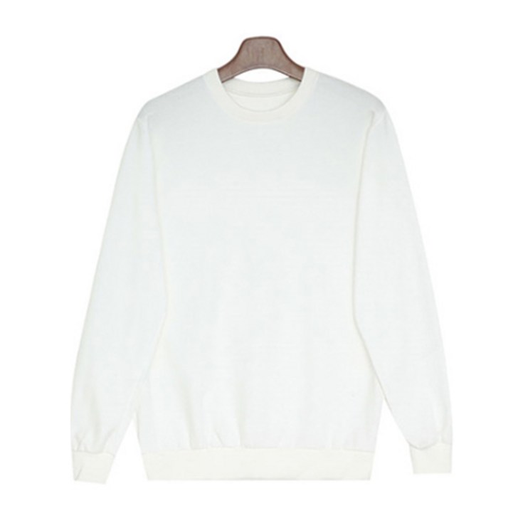 머시따 누구나 편하게 즐겨입는 무지 맨투맨