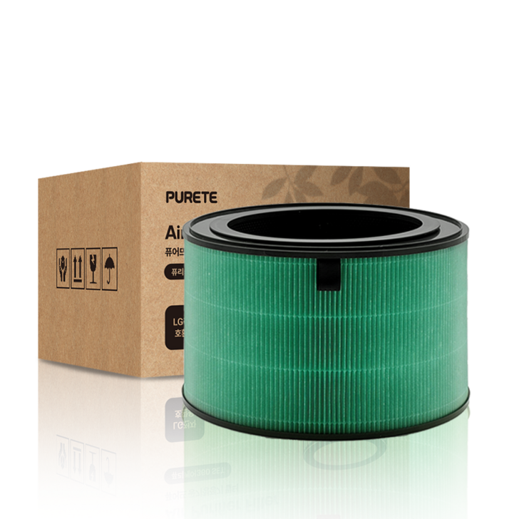퓨어뜨 LG 엘지 공기청정기 필터 퓨리케어 360 호환용, 1개, 슈퍼하이형
