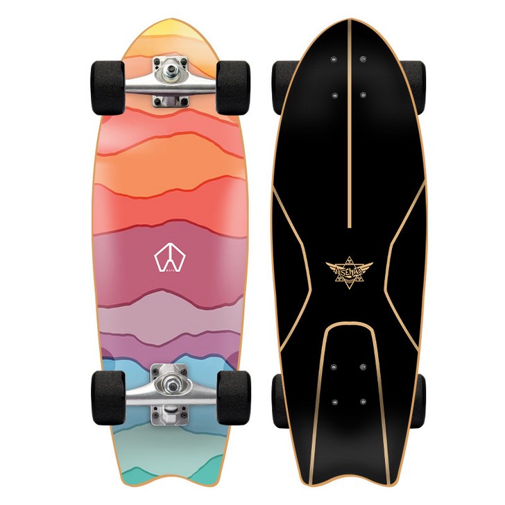 cx4스케이트보드surfskate육지 남녀용네바퀴서핑 보드