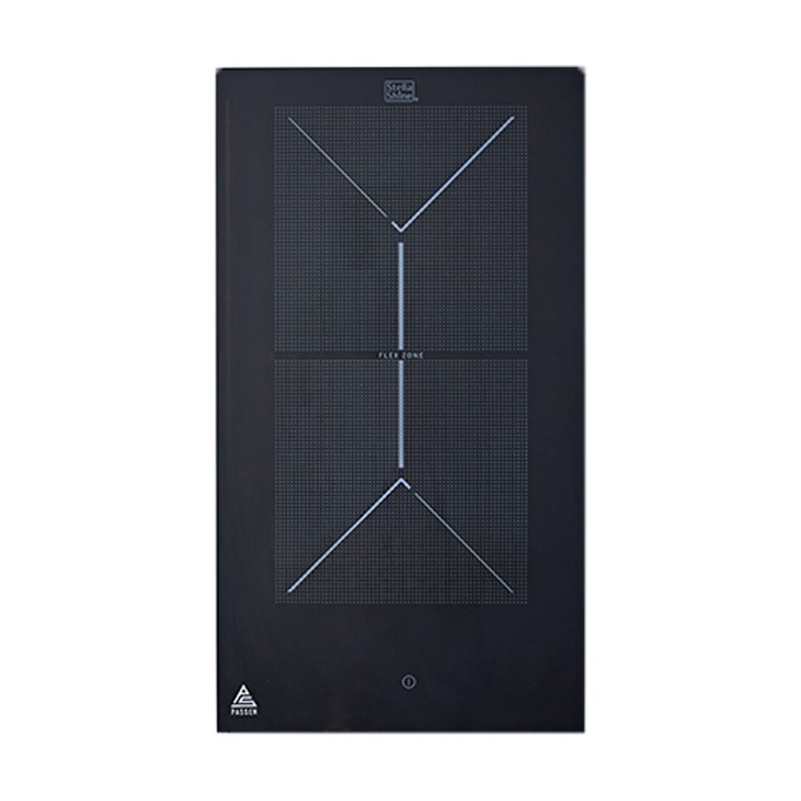 독일 EGO 파센 2구 인덕션 220V,60Hz, 3.5kW, SK SlimTC NEGGlassBlack